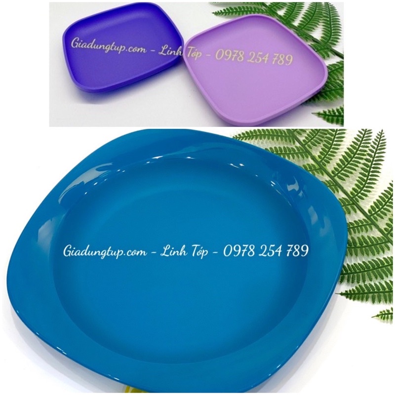 Đĩa nhỏ Tupperware nhựa nguyên sinh BH trọn đời