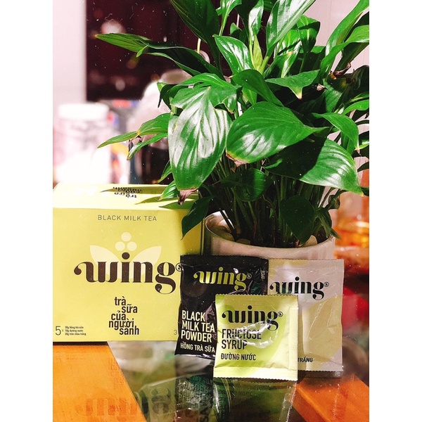 Hồng trà sữa hoà tan Wings