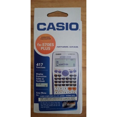 Máy tính CASIO FX-570ES PLUS -máy tính giá rẻ