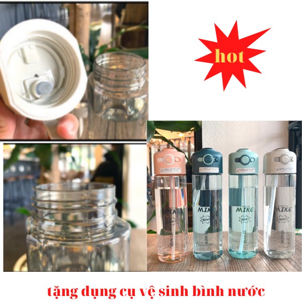 Bình nước THỂ THAO 500ML có dây loại tốt