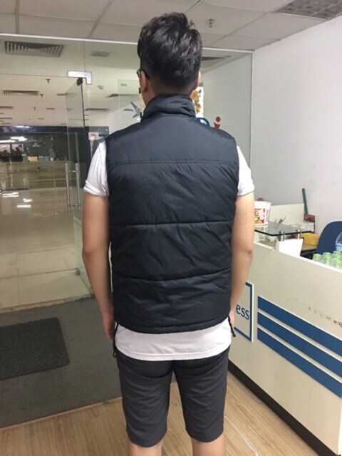 Áo phao gile nam xuất Âu