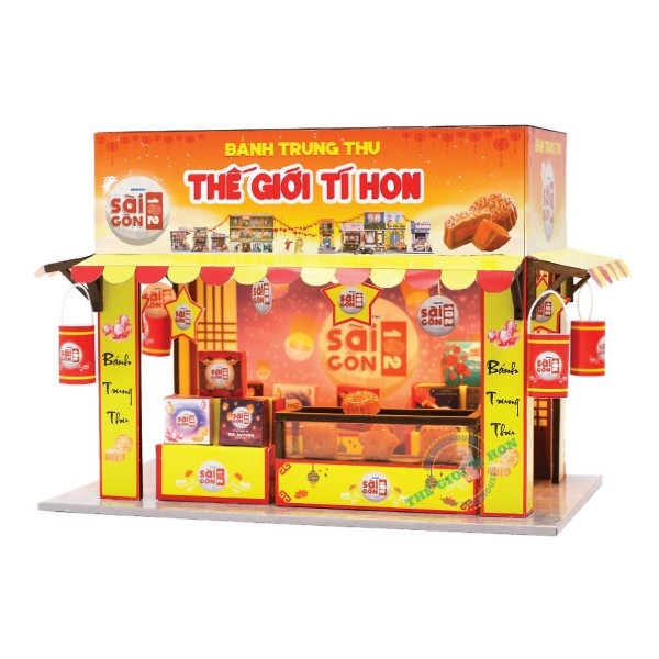 Mô Hình Thế Giới Tí Hon Tiệm Bánh Trung Thu Sài Gòn Thu Nhỏ - Đoàn Viên - CN02