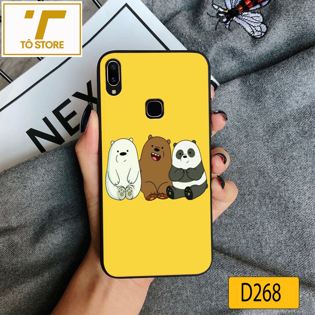 Ốp lưng điện thoại Vivo V9 - V11 - V11i in hình những chú Gấu đáng yêu, chất liệu in UV cao cấp, siêu bền, đẹp.