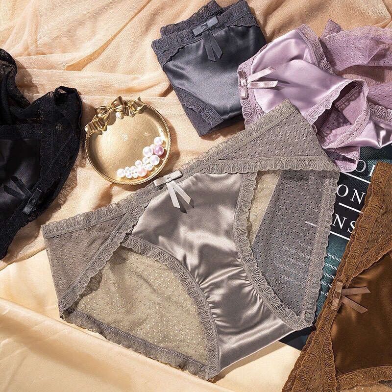 Quần Lót Ren lụa sexy mỏng mát tôn dáng mã 266