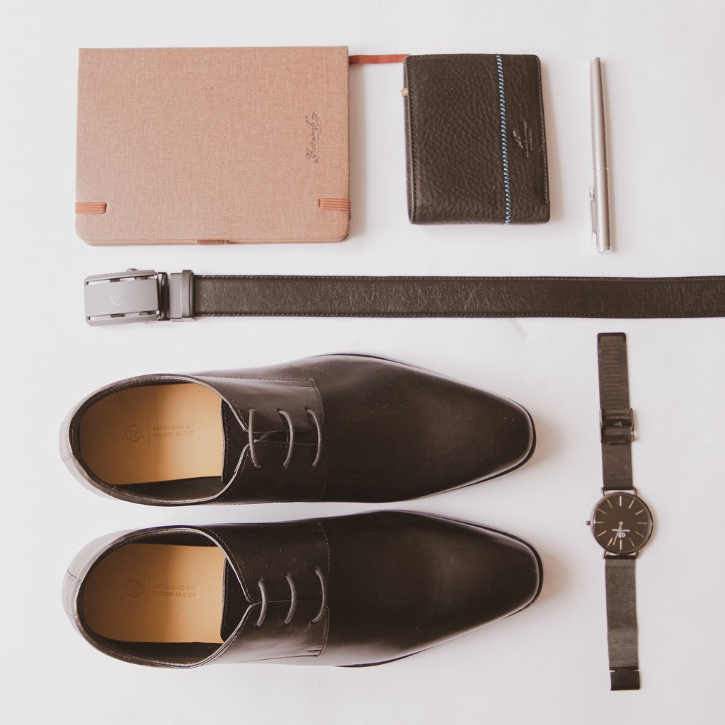 Thắt Lưng Nam Da Bò Cao Cấp Màu Nâu WT Leather 1426.1KT, 1426.1KĐ