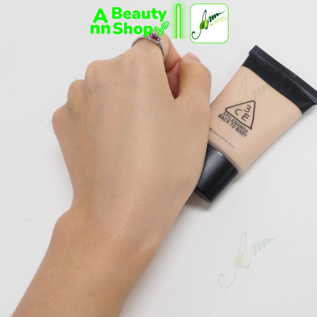 Kem Nền 3CE Back To Baby BB Cream 30ml