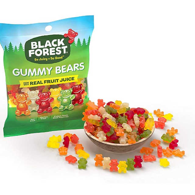 [Gói 23g] Kẹo Dẻo Gấu Trái Cây Black Forrest Gummy Bears Gói Hàng Mỹ