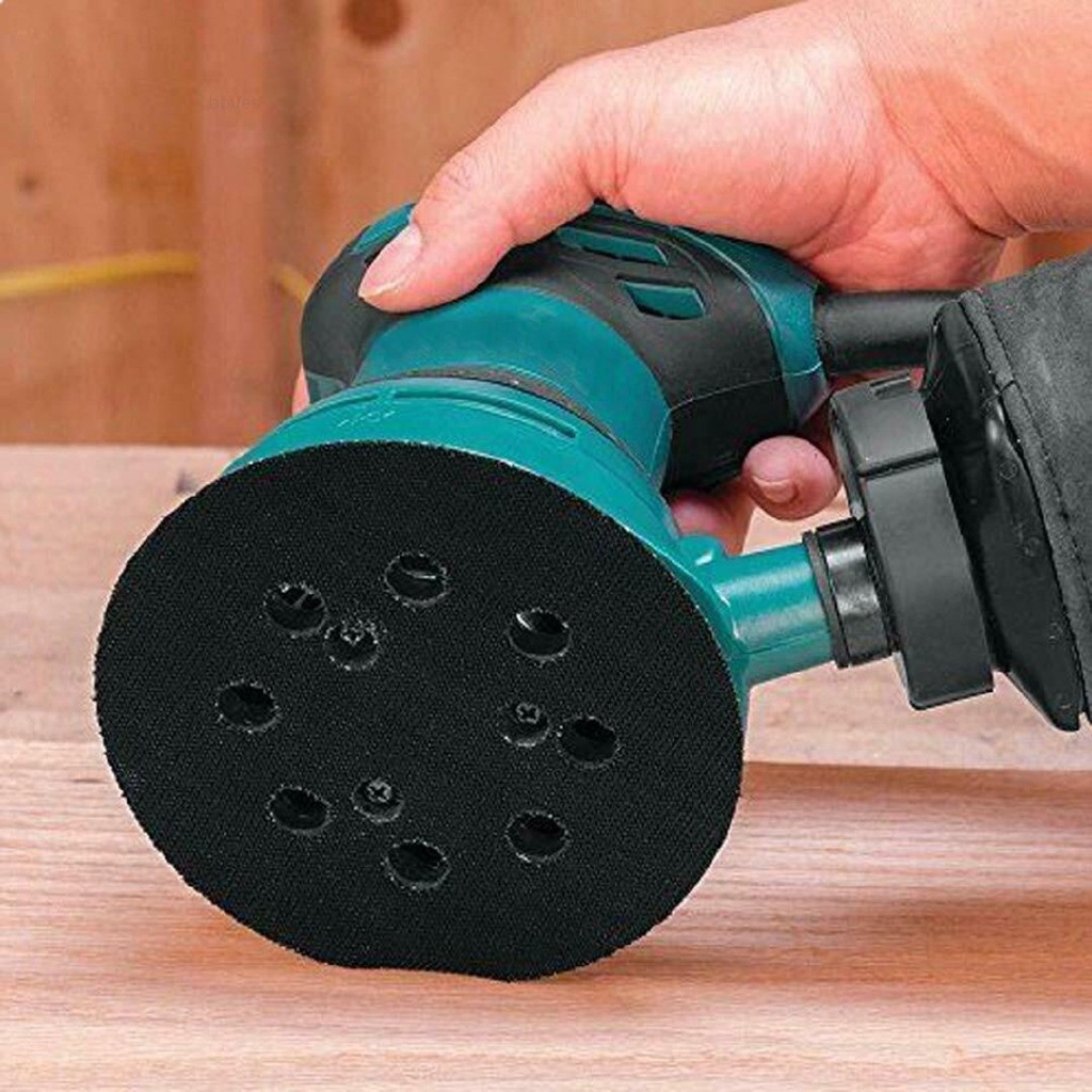 Giấy nhám 125mm và đế đỡ cho máy đánh bóng Makita Random Orbit Sander