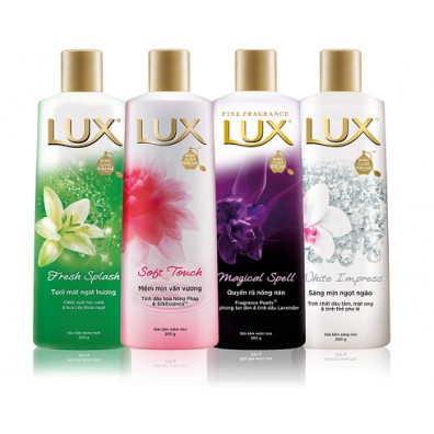 Combo 2 chai sữa tắm LUX 800ml