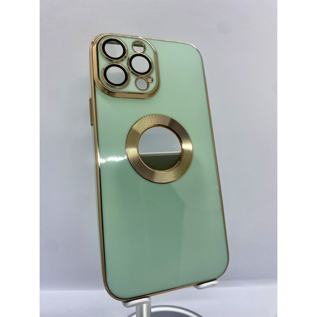 Ốp Lưng Iphone Cao Cấp Xanh Ngọc Bích iPhone 12 PRO/ 12 PRO MAX