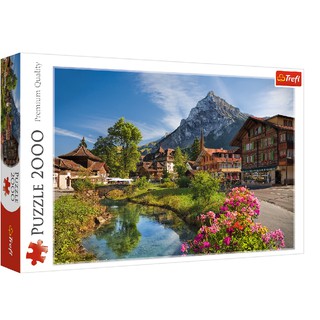 Tranh ghép hình TREFL 27089 - 2000 mảnh Núi Alps mùa hè (jigsaw puzzle Tranh ghép hình chính hãng