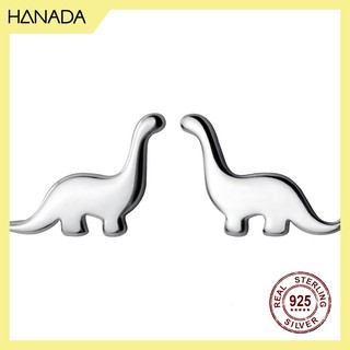Bông tai bạc 925 hanada e-0-a-0345 khủng long