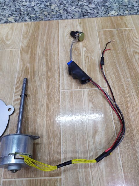 Combo chế quạt không chổi than 12v-24v + kèm điều tốc