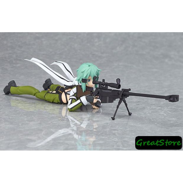 ( CHẤT, HÀNG CÓ SẴN ) MÔ HÌNH NHÂN VẬT Sword Art Online SINON FIGMA 241 CỬ ĐỘNG ĐƯỢC