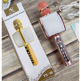 [BH 3 THÁNG] MICRO KARAOKE BLUETOOTH YS-91 CHÍNH HÃNG