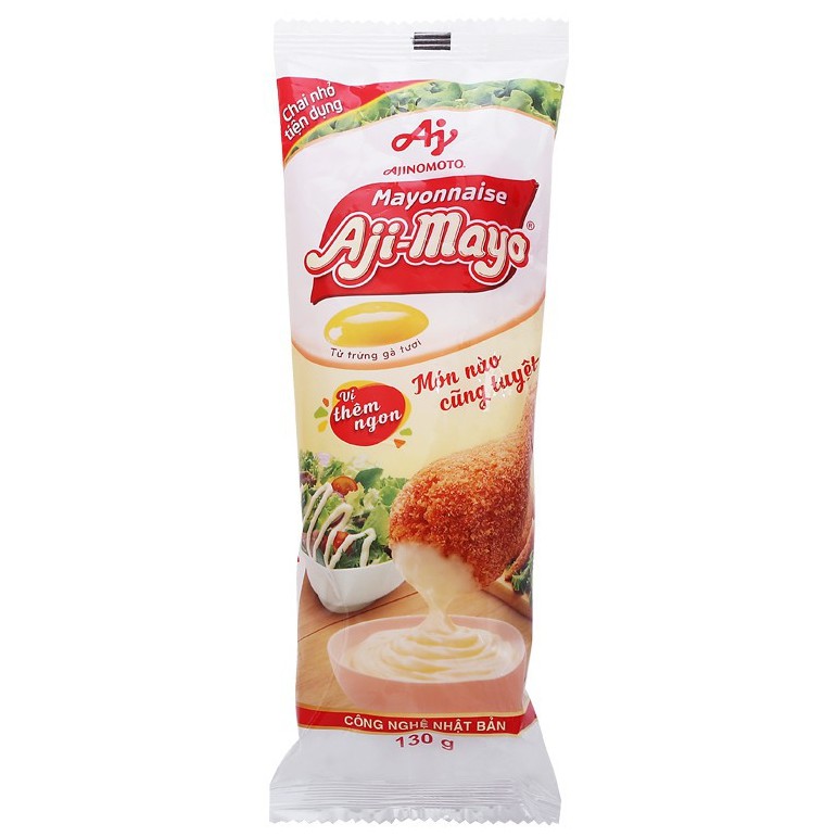 Xốt mayonnaise Ajinomoto chai 130g