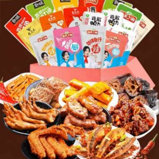 sét ăn vặt 36 món hót hít