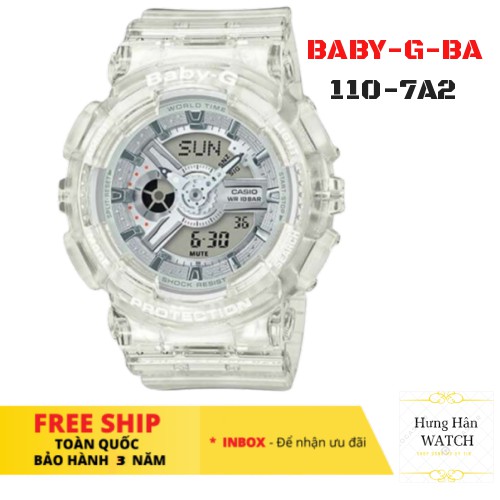 Baby-G BA-110-7A2 .Đồng hồ nữ full phụ kiện [Hưng Hân Shop]