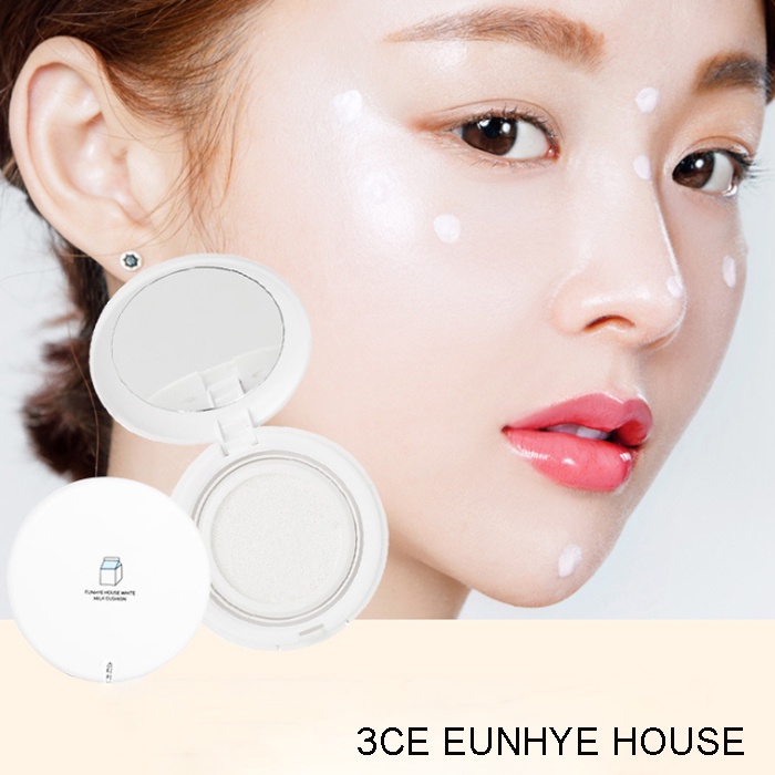 Phấn Nước Cushion Dưỡng Ẩm Làm Sáng Da 3ce Eunhye House White Milk