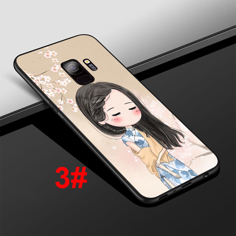 Ốp lưng hình anime cho Samsung Galaxy S8 S9 S10 Lite S20 Plus S10E 8S Anime Girls