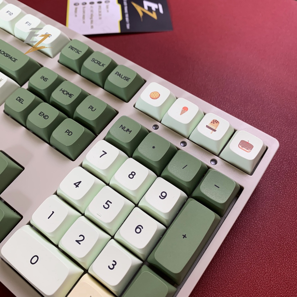 Keycap cho bàn phím Matcha XDA Thick PBT 124 Phím Thick PBT | EZPC