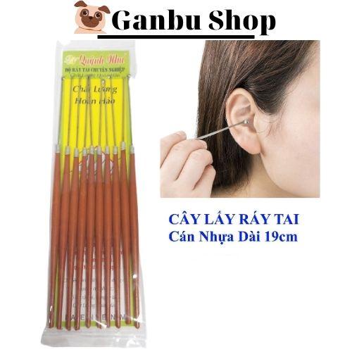 Combo 2 Cây Lấy Ráy Tai Cán Gỗ Chất Lượng