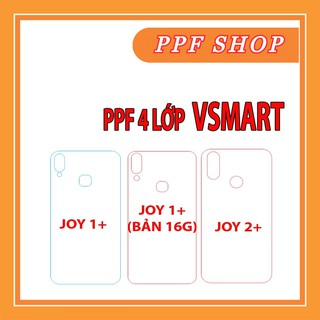 Dán lưng PPF 4 lớp chống va đập cho Vsmart JOY 1+/ JOY 1+(bản 16G)/ JOY 2+