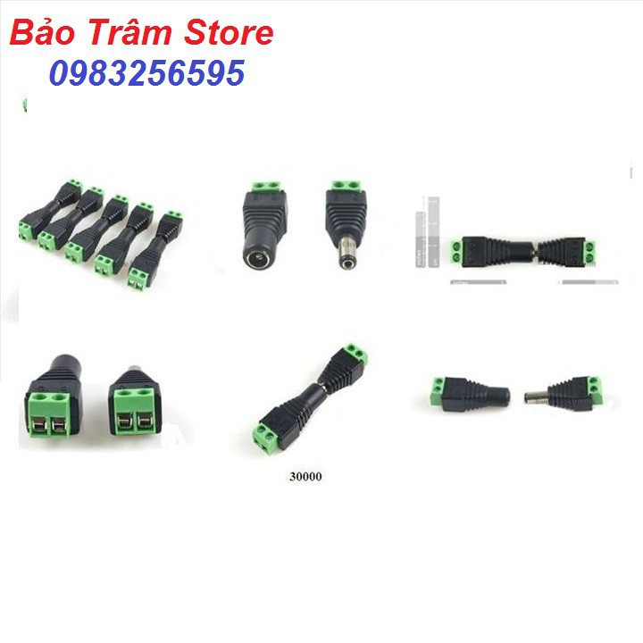 (Rẻ nhất) Jack nối điện DC, nối cáp tín hiệu dành cho Camera, Cảm biến. tại thietbinhavuon- hàng đẹp - giao hàng nhanh.