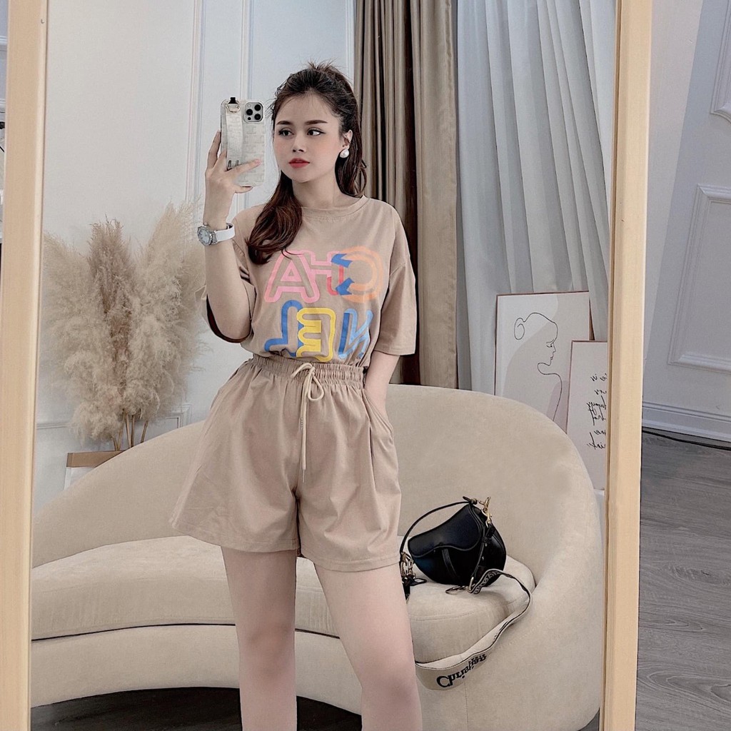 Bộ mặc nhà nữ mùa hè , đồ bộ bigsize chất cotton Gemmy House Nel