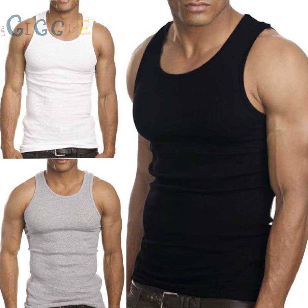 Vest Undershirt Workout T-Shirt Bodybuilding Fitness Muscle Sleeveless