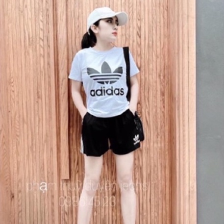 Quần Đùi Thể Thao Nữ 2 Sọc Chất Umi Cao Cấp Không Xù Lông, Bai Nhão M2240