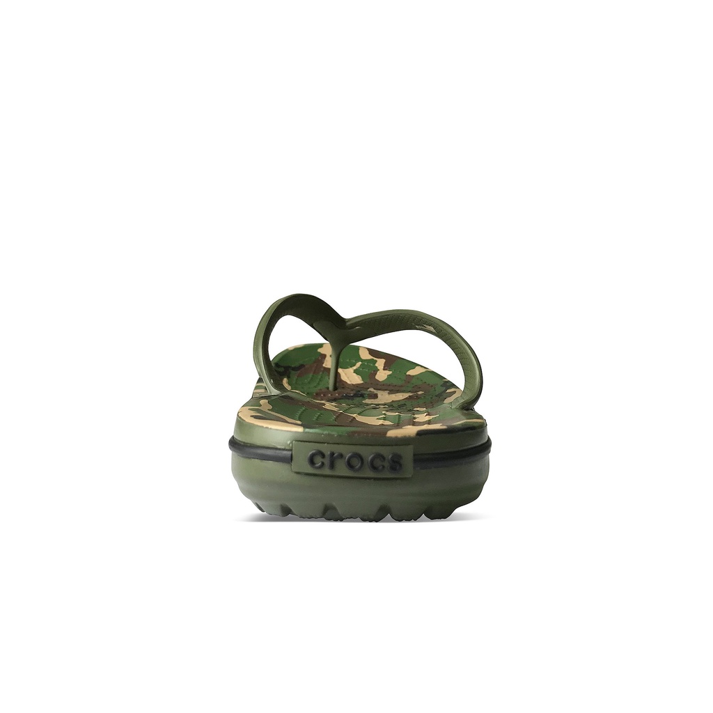 Dép xỏ ngón Unisex Crocs Crocband Printed 205943-30Q