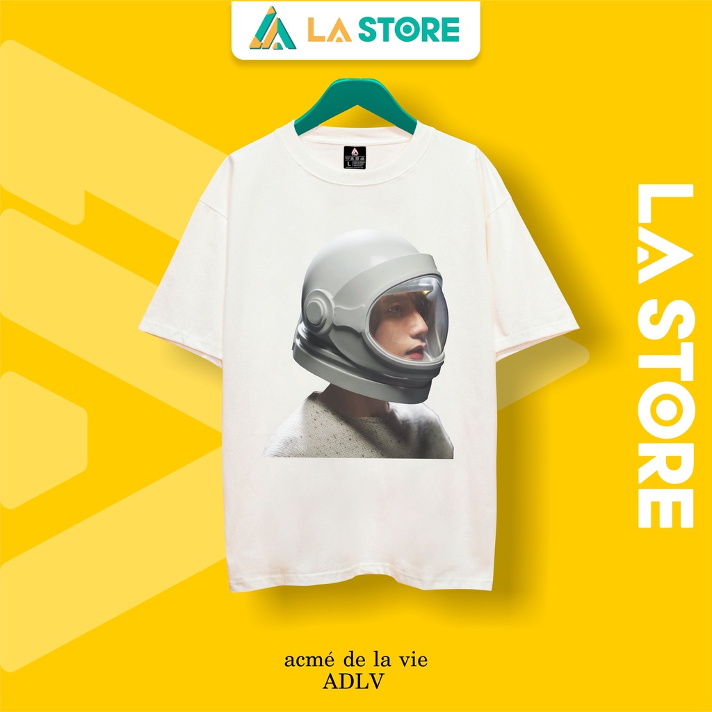 Áo Thun Unisex Cotton Sơn Tùng M-TP Phi Hành Gia Form Rộng Tay Lỡ Nam Nữ Có Big Size | LẠ STORE