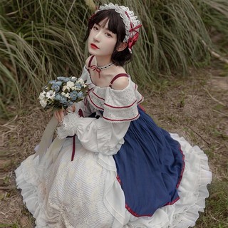 🌸op🌸 váy lolia 🌸bạch tuyết