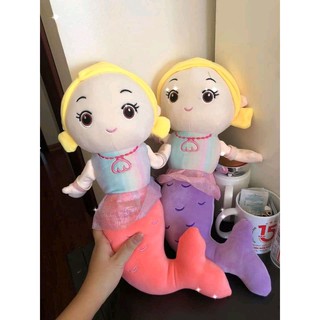 Gấu bông nàng tiên cá-Thú nhồi bông hình nàng tiên cá cao cấp
