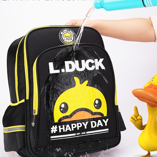 Balo Vịt Vàng Siêu Nhẹ Cho Bé Tiểu Học Thiết Kế Thời Trang Năng Động