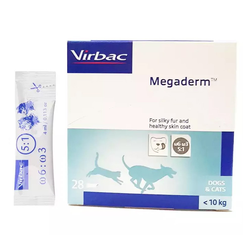 1 Tuýp gel dinh dưỡng Megaderm dành cho thú cưng hỗ trợ các vấn đề về da (1 tuýp nhỏ)