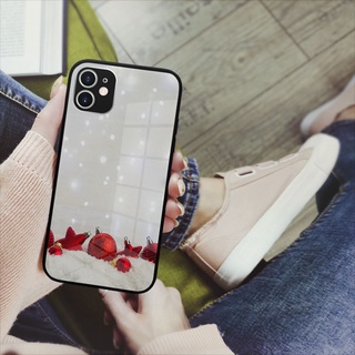 Ốp iphone kính cường lực Noel 2022 Siêu Hot Iphone 6 đến 13 TRANG SHOP OK-NOELPOD006