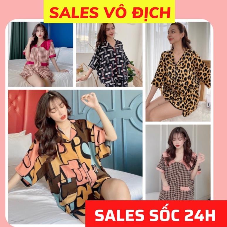 Đồ Ngủ Bigsize cánh dơi đùi 45-100kg mặc nhà cực Xinh chất lụa Cao Cấp *