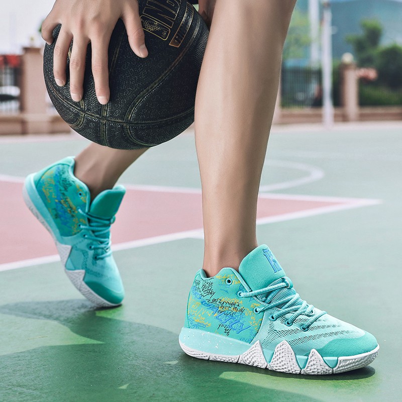 【Giày Unisex】Giày bóng rổ chuyên nghiệp Thoải mái và thoáng khí Size:36-44 Kyrie Irving 4 Basketball shoes