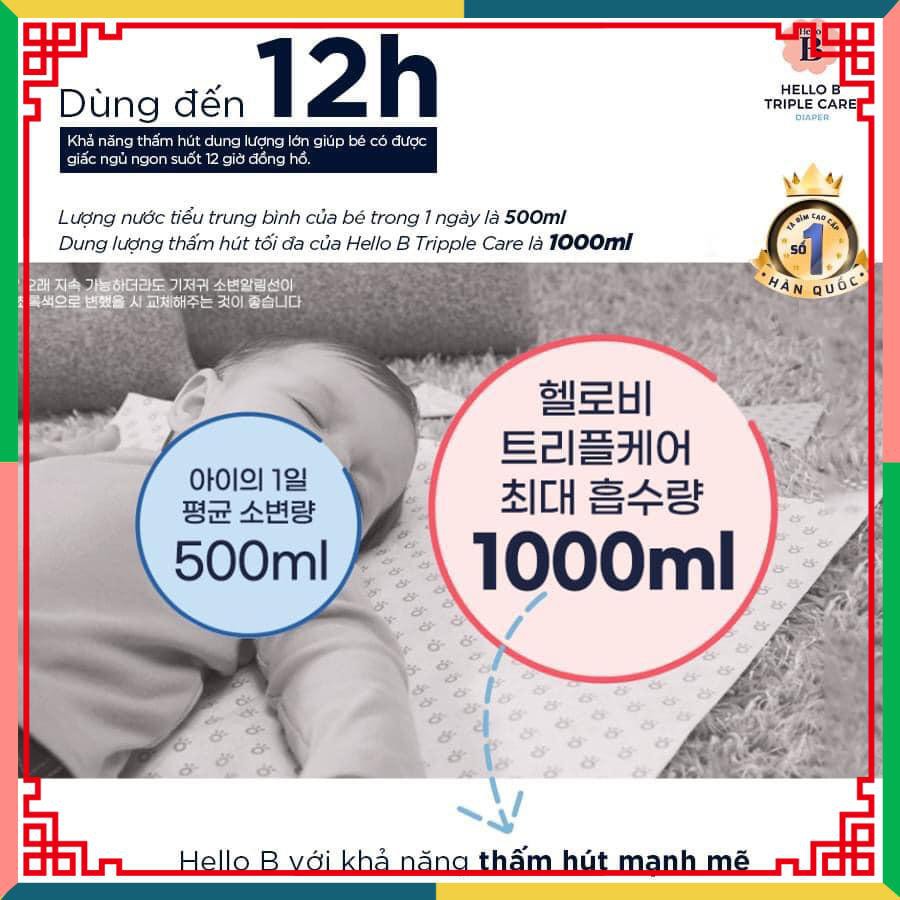 [CC2016]   TÃ DÁN HELLO B HÀN QUỐC S34/M30/L26/XL22 + Tặng FREE rong biển rắc cơm + 2 miếng mẫu cùng size