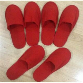 # đỏ ~Dép kín mũi đi trong nhà