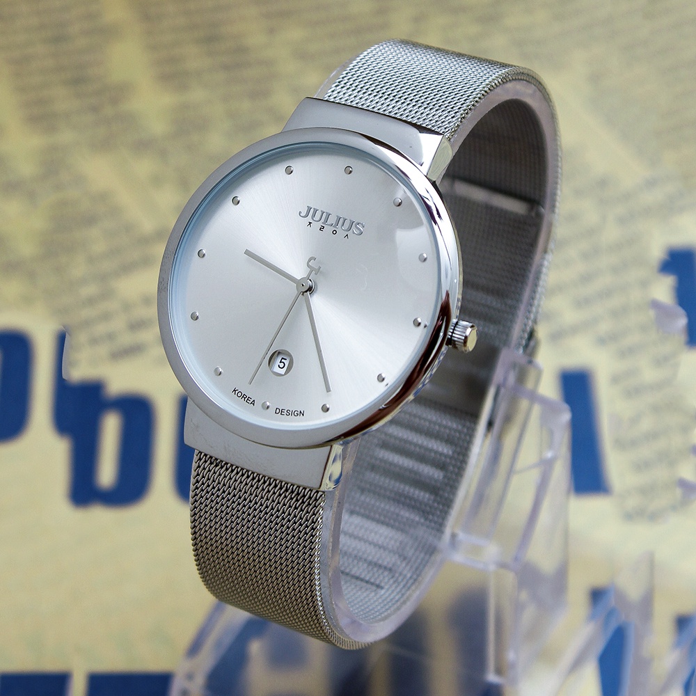 Đồng hồ nam Julius thời trang Ja-426 dây thép