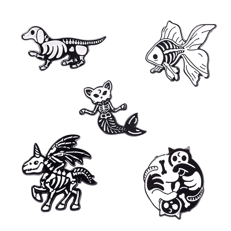 Huy hiệu cài áo thiết kế động vật độc đáo đáng yêu