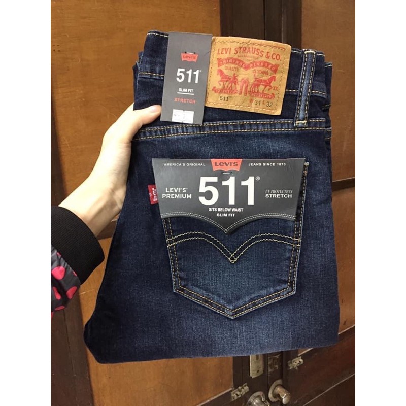 Quần jean nam 511 ống đứng hàng cao cấp- jean co giản | BigBuy360 - bigbuy360.vn