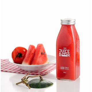 Chai thủy tinh / bình thủy tinh nắp thiếc 350ml, chai vuông 350ml