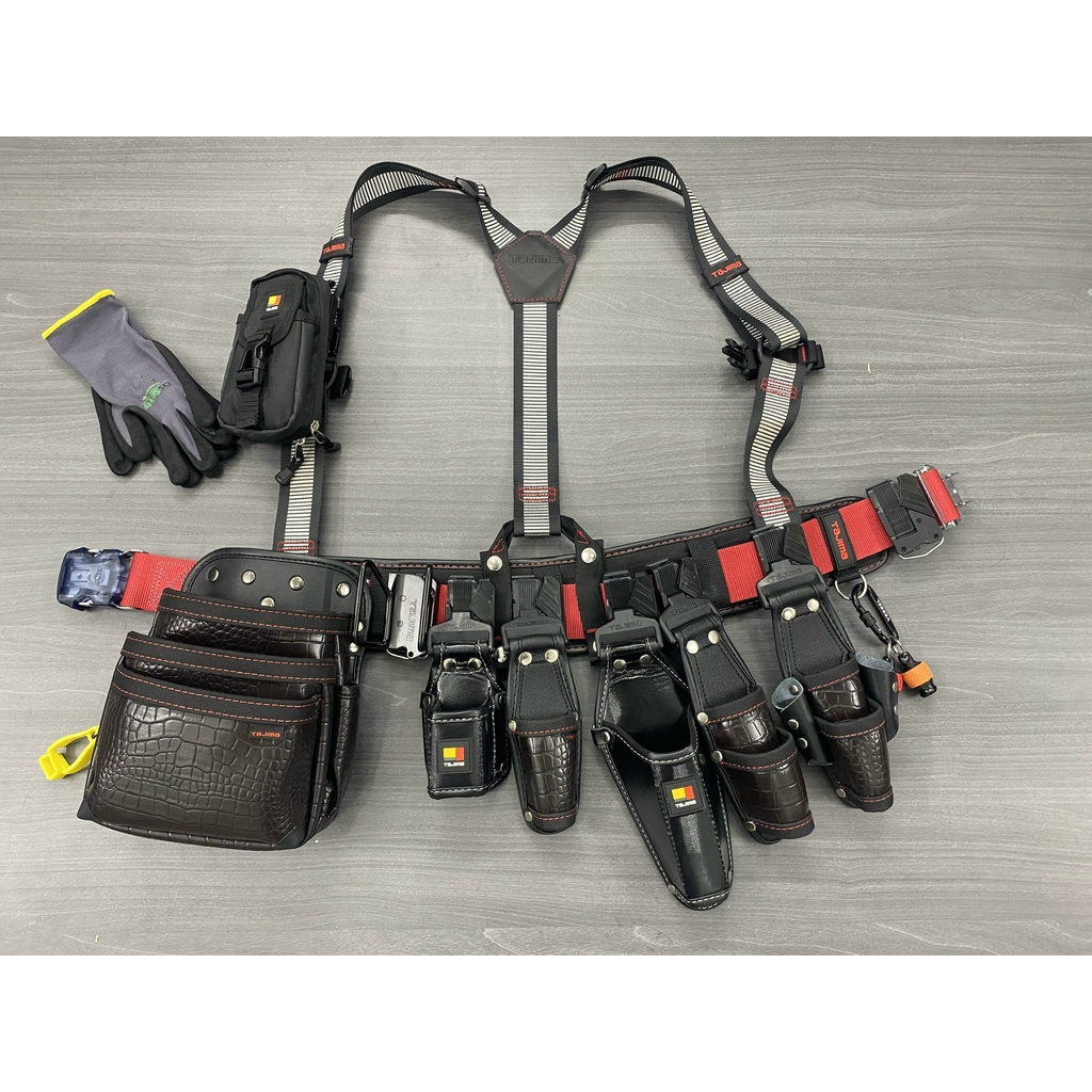 Bộ dây đai đồ nghề Nhật M3 cho thợ điện, nước, camera,...