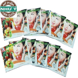 BỊCH 10 MIẾNG MẶT NẠ LK TRÁI CÂY TỔNG HỢP