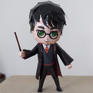 Mô hình giấy Anime Game cute Chibi Harry Potter
