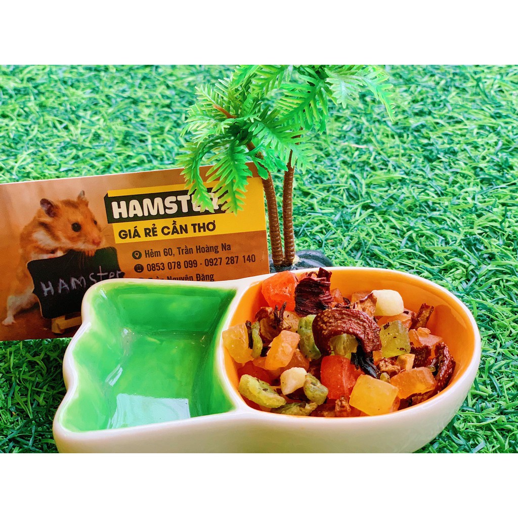 Thức ăn dặm cho hamster [Trái cây sấy cao cấp]